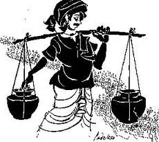 Les deux jarres et le porteur d’eau